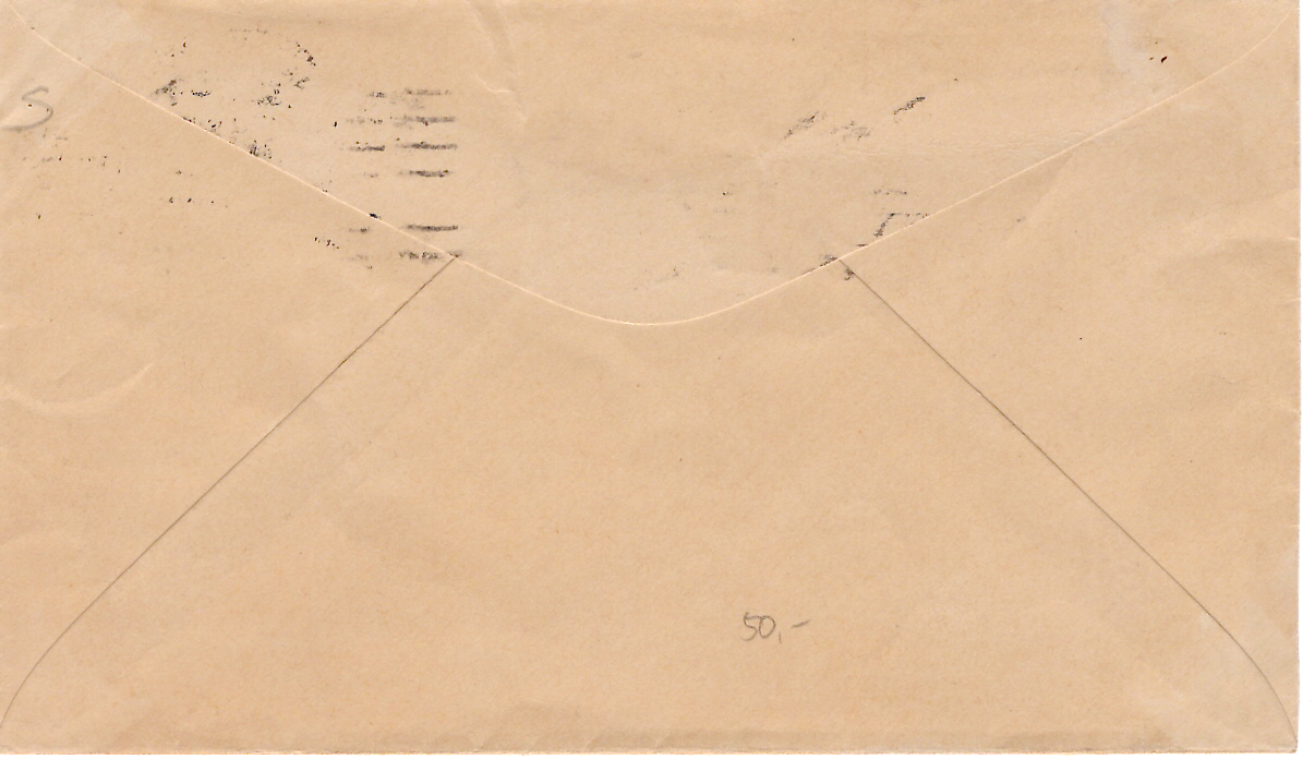 1 ETATS UNIS 2C LETTRE NORFOLK 1931 POUR ALLEMAGNE CACHET HEX PERLE CROISEUR SUFFREN 20.11.31