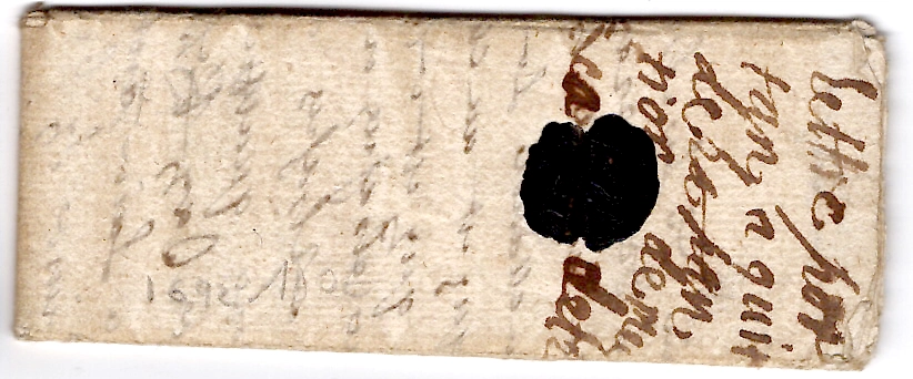 1 VIENNE LETTRE DE POITIERS 1692 POUR AU CHILLEAC