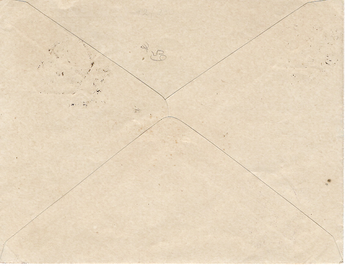 1 SEMEUSE 25C BISTRE LETTRE CACHET HEX PERLE CUIRASSE VULCAIN 29.10.28