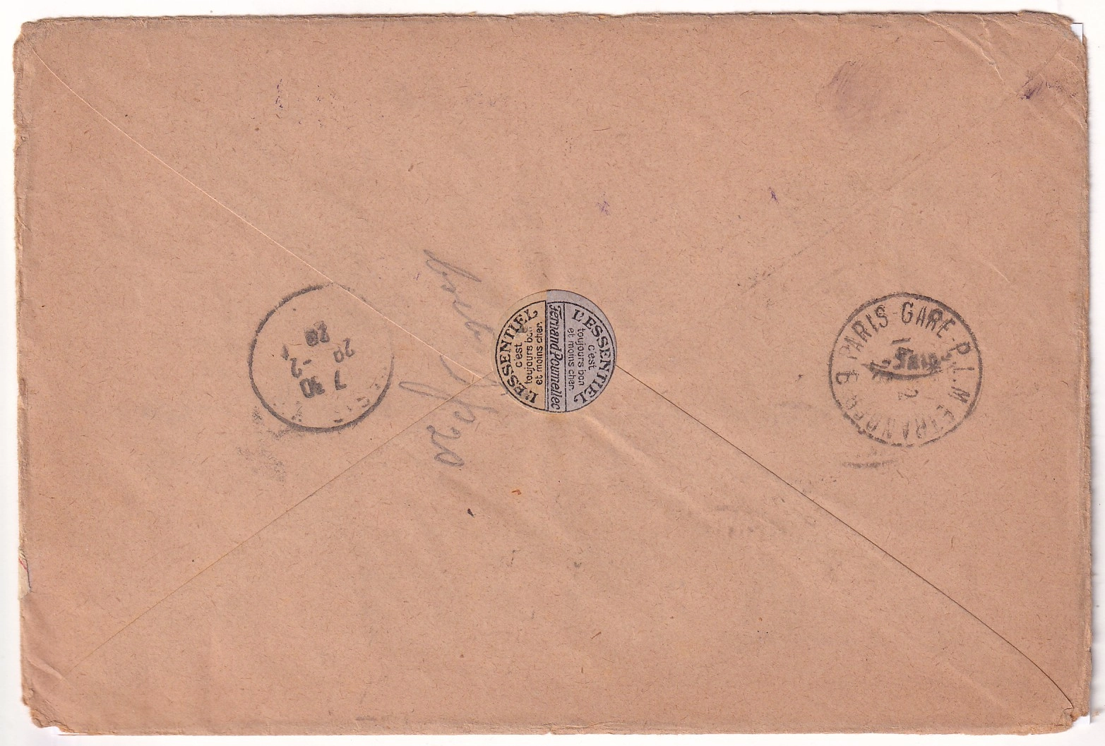 1 N°165 208 230 231 232 BLOC DE 4 EQUIPAGE COSTES DRAGON DE L'ANNAM PARIS 14/2/1929 POUR HANOI INDOCHINE TONKIN
