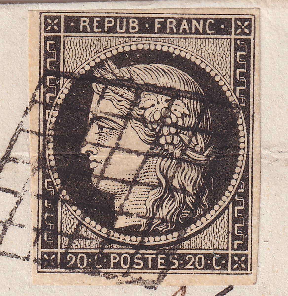 1 N°3 GRILLE MASSAT ARIEGE + TAXE 05 DU 16 SEPTEMBRE 1850 POUR TOULOUSE TARIF A 25C DU 1ER JUILLET 1850