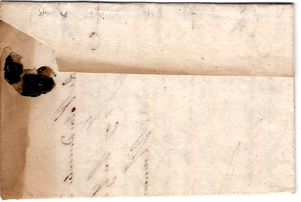 1 GIRONDE MARQUE ST MACAIRE 1753 LETTRE POUR CONDOM GERS COTE 340€
