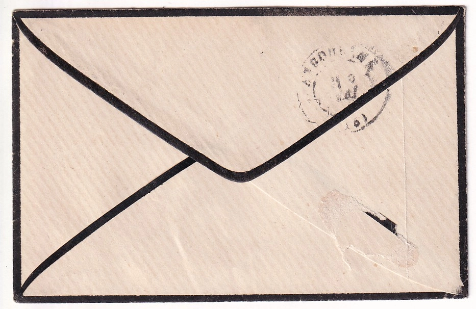 1 N°43A X2 BISTRE BRUN GC 1182 LA COURONNE CHARENTE POUR CHATEAU HURTEBIS