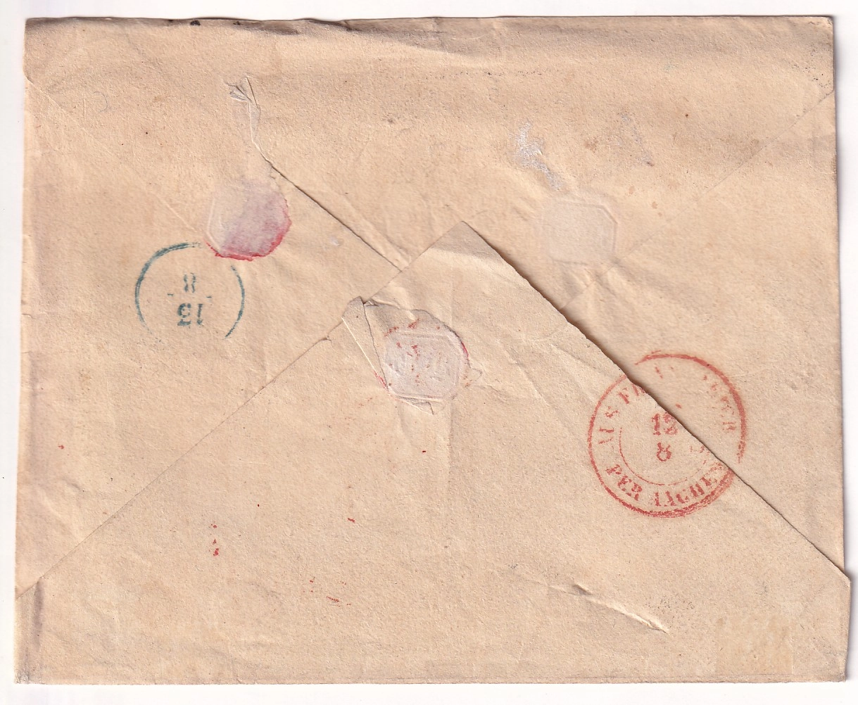 1 N°16 X8 BANDE DE 4 BLOC DE 3 ROULETTE GROS POINTS CAD ROUGE BUREAU CENTRAL (2) PARIS (2) POUR HILDESHEIM ALLEMAGNE RARE