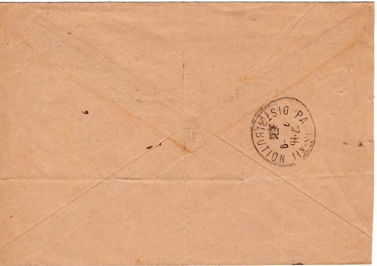 1 PAIX 1FR25 N° 287 SEUL LETTRE FRANCHISE RECOMMANDEE PARIS 115 6.9.1933 AU TARIF