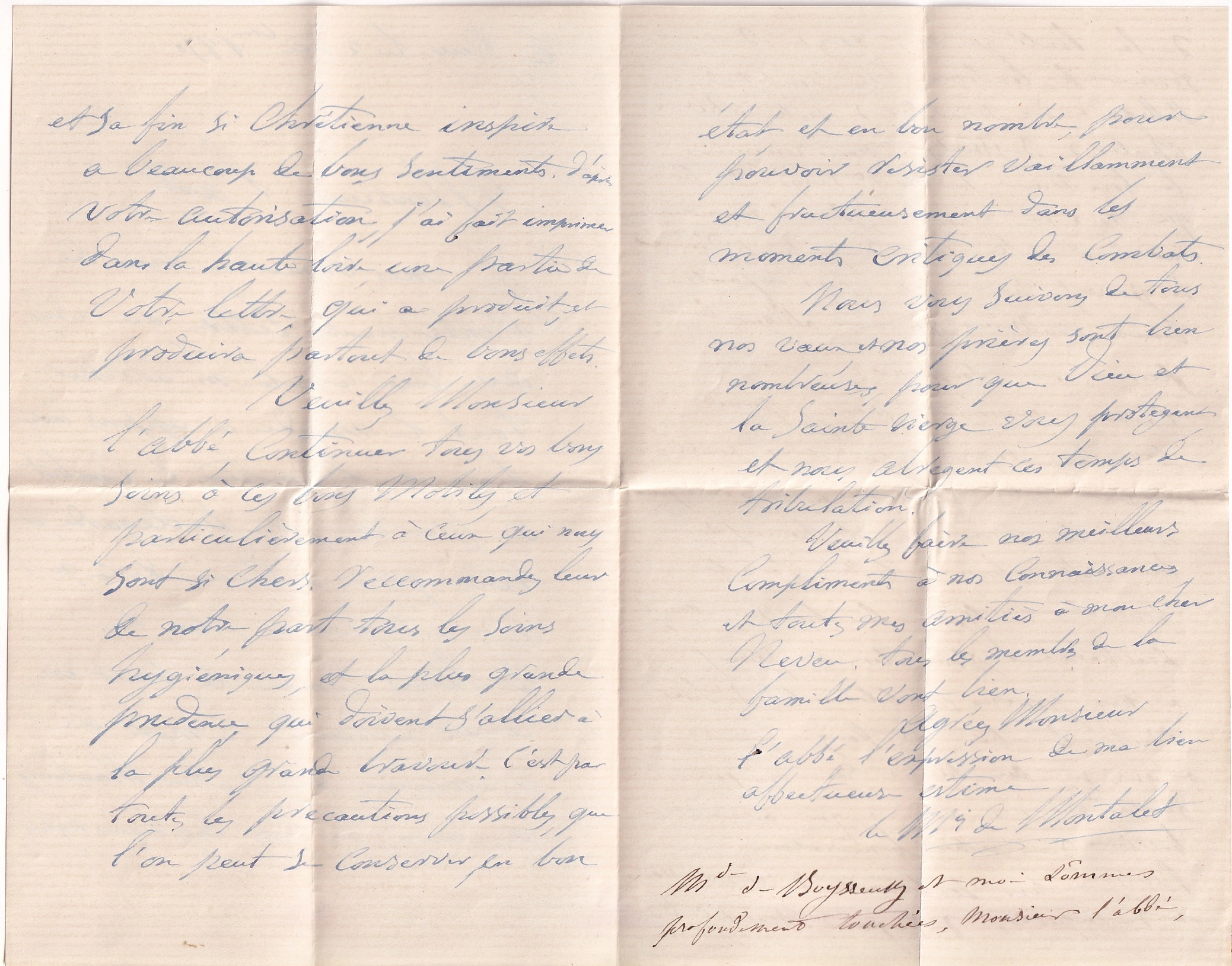 3 GUERRE 1870 FRANCHISE LE DIRECTEUR DES POSTES DE LA HAUTE LOIRE LE PUY EN VELAY ARMEE DE LA LOIRE POUR ORLEANS LOIRET