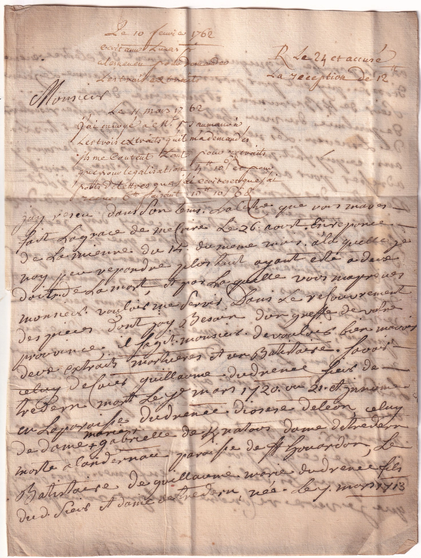 2 MARQUE FRANC PP DE BAYONNE BASSES PYRENEES 1762 LENAIN N°8 INDICE 18 POUR RENNES ILLE ET VILAINE