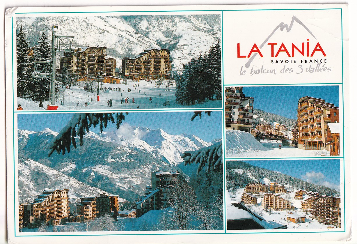1 N°2806 MARIANNE DE BIAT COURCHEVEL SAVOIE 1995 POUR TEHERAN IRAN  TAXE IRANIENNE