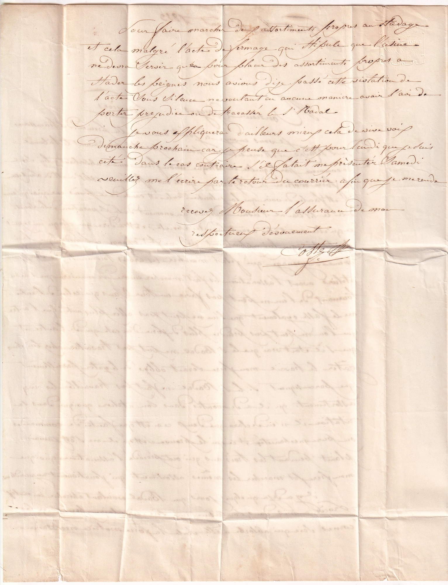 4 N°10 CURSIVE 8 LARROQUE D'OLMES ARIEGE + CAD TYPE 13 MIREPOIX TAXE 25C MANUSCRIT BOITE RURALE B LA PEYRAT POUR PAMIERS