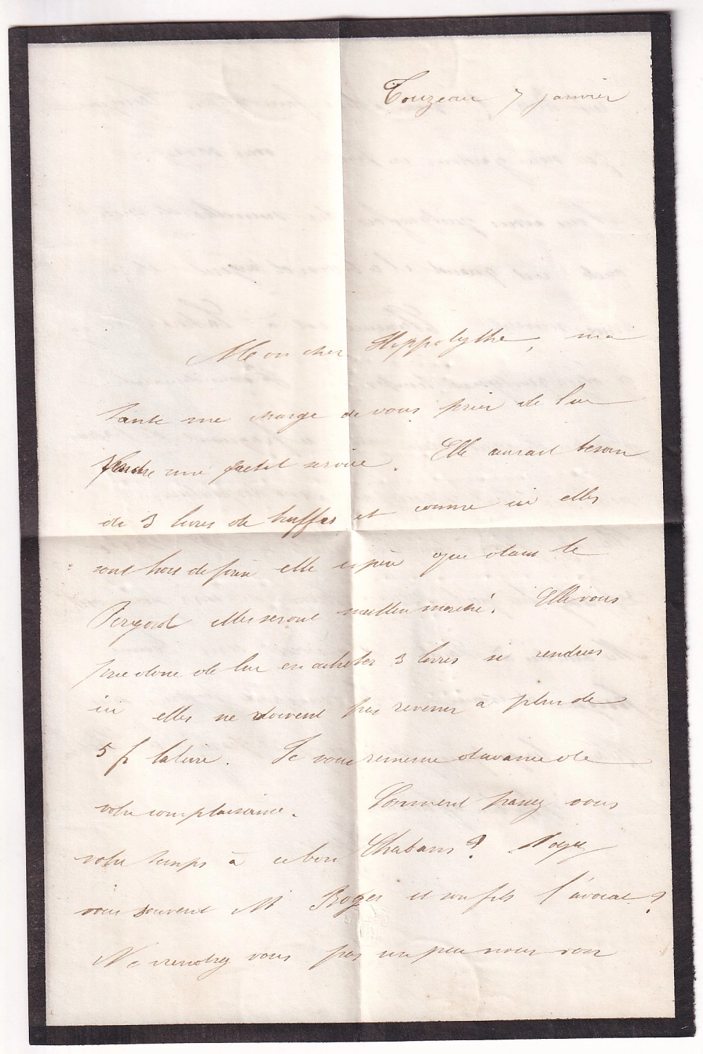 2 N°12 X2 + 13 PC 3164 STE LIVRADE LOT ET GARONNE POUR MONTIGNAC DORDOGNE 1855