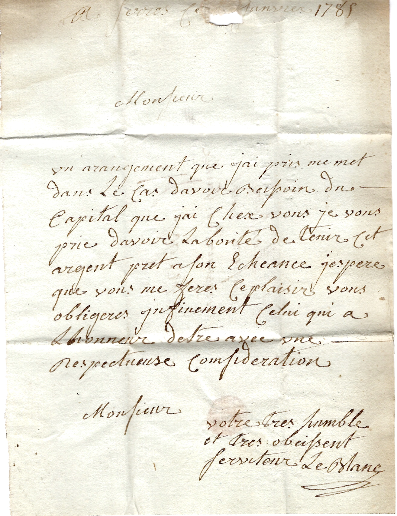 2 HAUTES ALPES MARQUE SERRES LENAIN 1785 LETTRE POUR GAP TAXE 4 COTE 340€