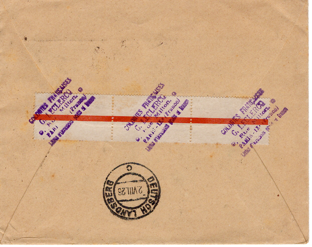 1 PASTEUR 75C BLOC DE 4+ 25C SEMEUSE LETTRE REC PARIS 1926 POUR AUTRICHE AU TARIF