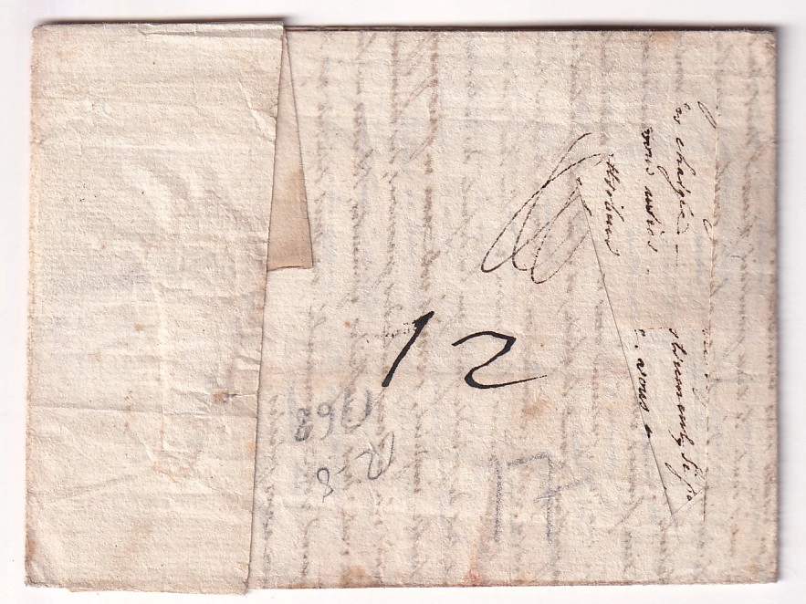1 MARQUE PP ORNE LYON LENAIN N°21 INDICE 29 + DU PUY HAUTE LOIRE LN°3 POUR BANNE ARDECHE 1768 RHONE