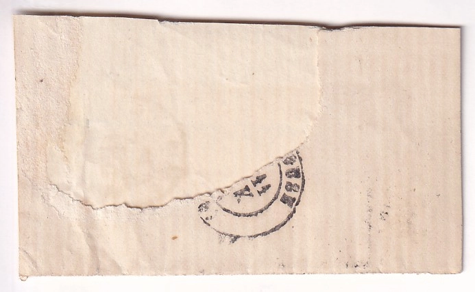 1 BALLON MONTE PLI CONFIE DU GIRONDE 6.11.1870 POUR TOULOUSE HAUTE GARONNE ARRIVE 11.10.1870 SIGNE CALVES DOS INCOMPLET