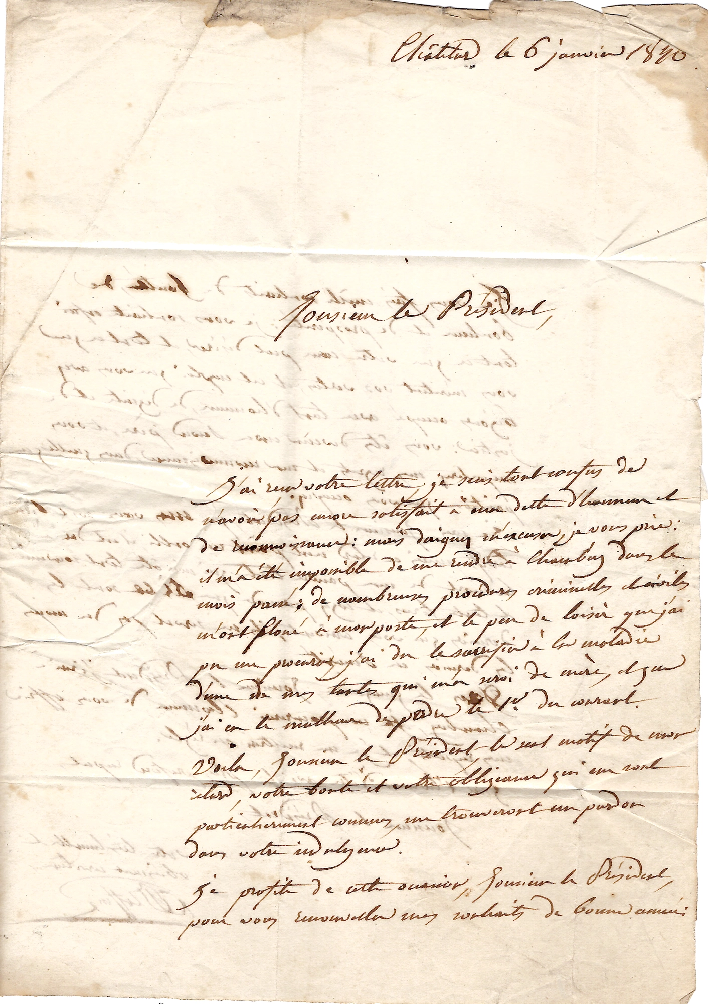 2 SARDE SAVOIE CURSIVE LE CHATELARD + MARQUE ST PIERRE D'ALBy +PP 1840
