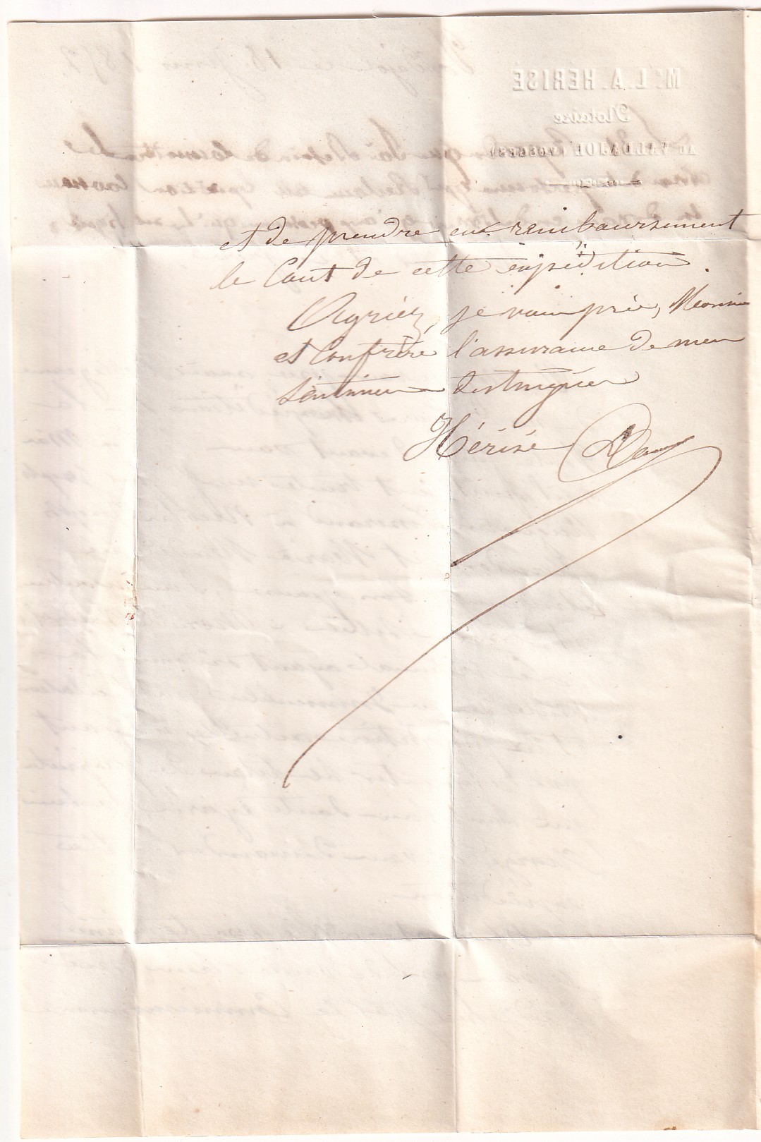 3 N°4 PC 3462 CURSIVE 82 LE VAL D'AJOL CAD TYPE 15 PLOMBIERES VOSGES POUR REMIREMONT