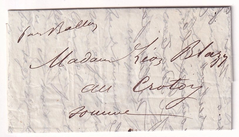 2 GUERRE 1870 EXCEPTIONNEL CONTAT D'UN PASSEUR PENDANT LE SIEGE DE PARIS FAIT A AMIENS PRFET DE LA SOMME 13 OCT 1870 + UNE LETTRE PAR CE PASSEUR