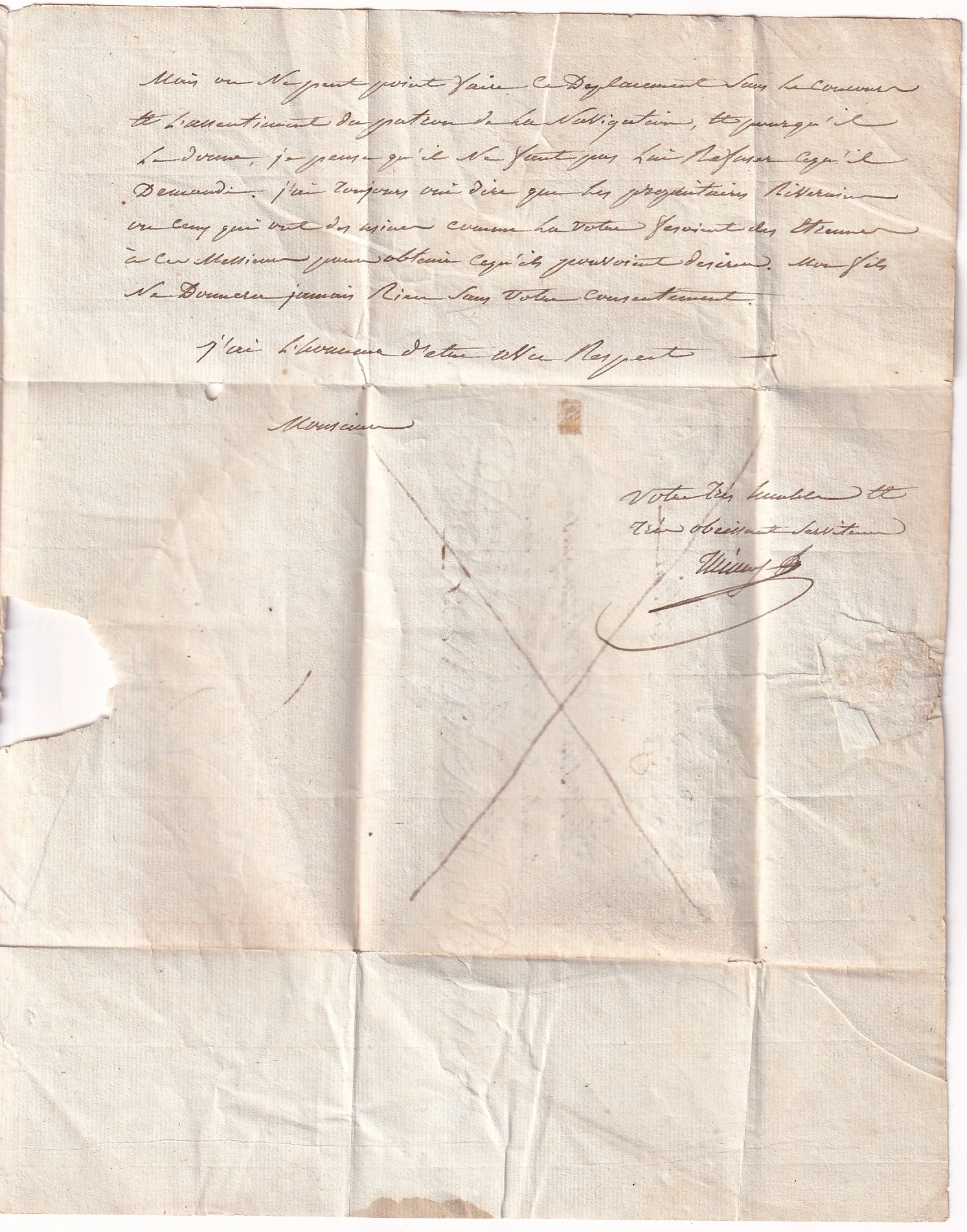 4 DOUBLE CURSIVE 115 AUVILLARS VALENCE D'AGEN + P115P VALENCE D'AGEN LOT ET GARONNE POUR PARIS 1829 INDICE 22