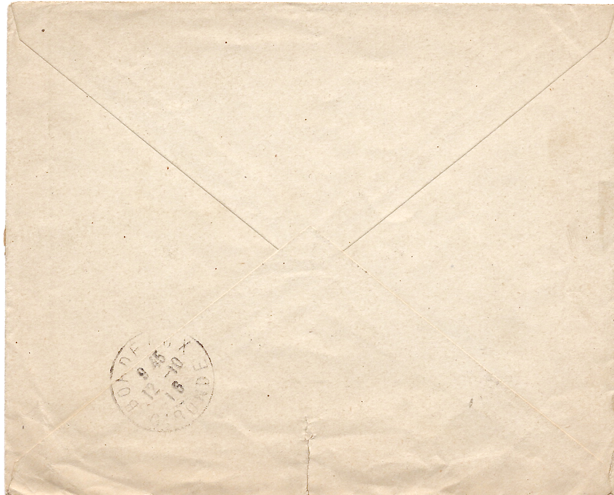 1 SEMEUSE 10C SURCHARGE PRIVEE F.M. LETTRE ARMEE BELGE PARIS 1916 RR