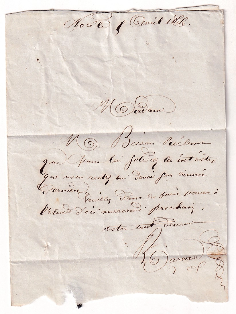 1 TIMBRE TAXE N°3 GC 2663 NOCE ORNE POUR ST MAURICE SUR HUINE