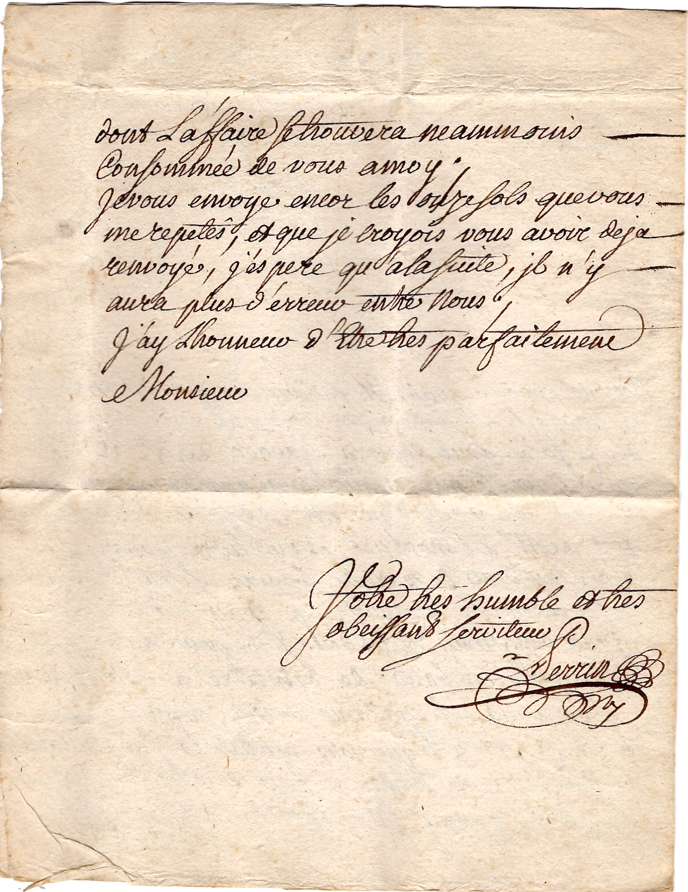3 JURA LETTRE ECRITE DE LONS LE SAUNIER 1766 POUR DOLE