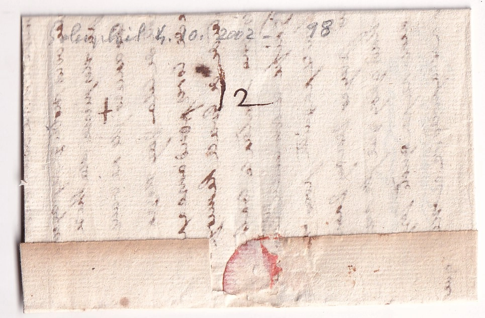 1 MARQUE PORT PAYE DE BEAUVAIS OISE 1771 LENAIN N°18 INDICE 23 POUR NANCY MEURTHE ET MOSELLE