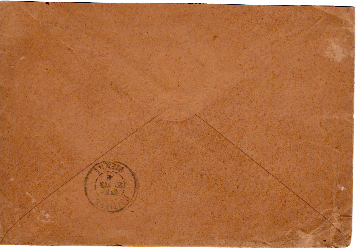 1 MOUCHON 25C PAIRE X2 LETTRE REC  AR DOUAI 19.4.1902 NORD