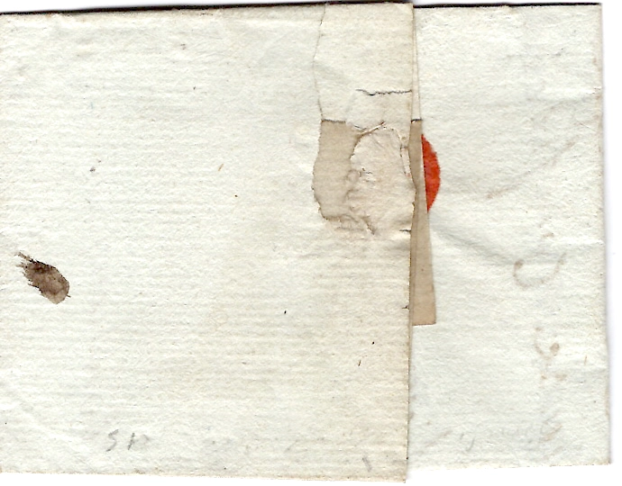 1 HAUTES ALPES MARQUE SERRES LENAIN 1785 LETTRE POUR GAP TAXE 4 COTE 340€