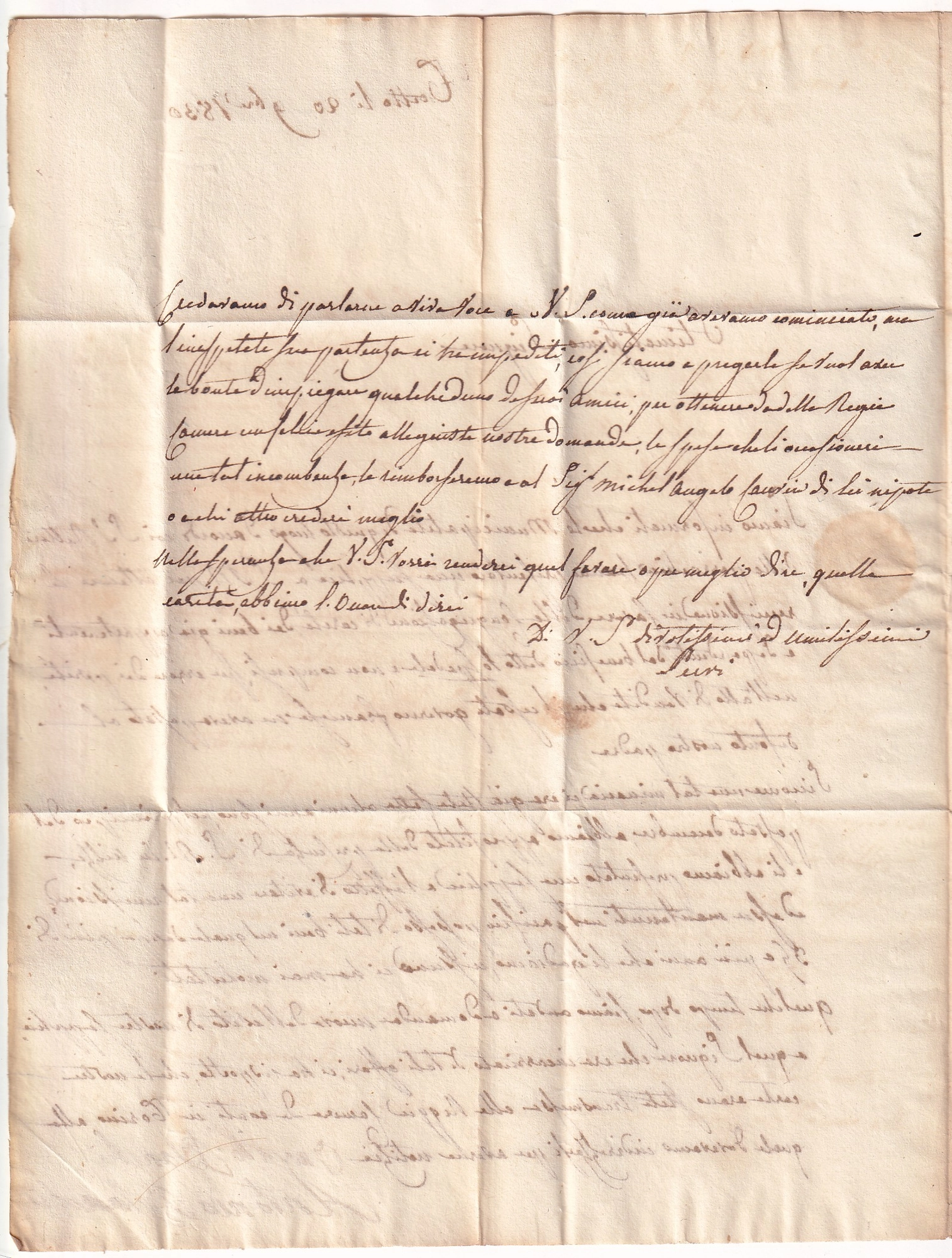 3 MARQUE SARDE PP SCARENA L'ESCARENE ETATS SARDES ALPES MARITIMES POUR TURIN TORINO 1830