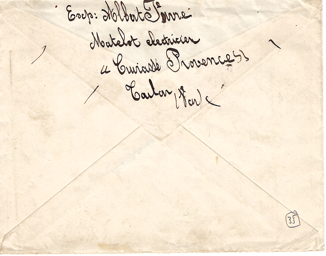 1 FM SEMEUSE 10C LETTRE CACHET HEX PERLE CUIRASSE PROVENCE 1928 POUR SUISSE TAXE 30C PAIRE LE LOCLE