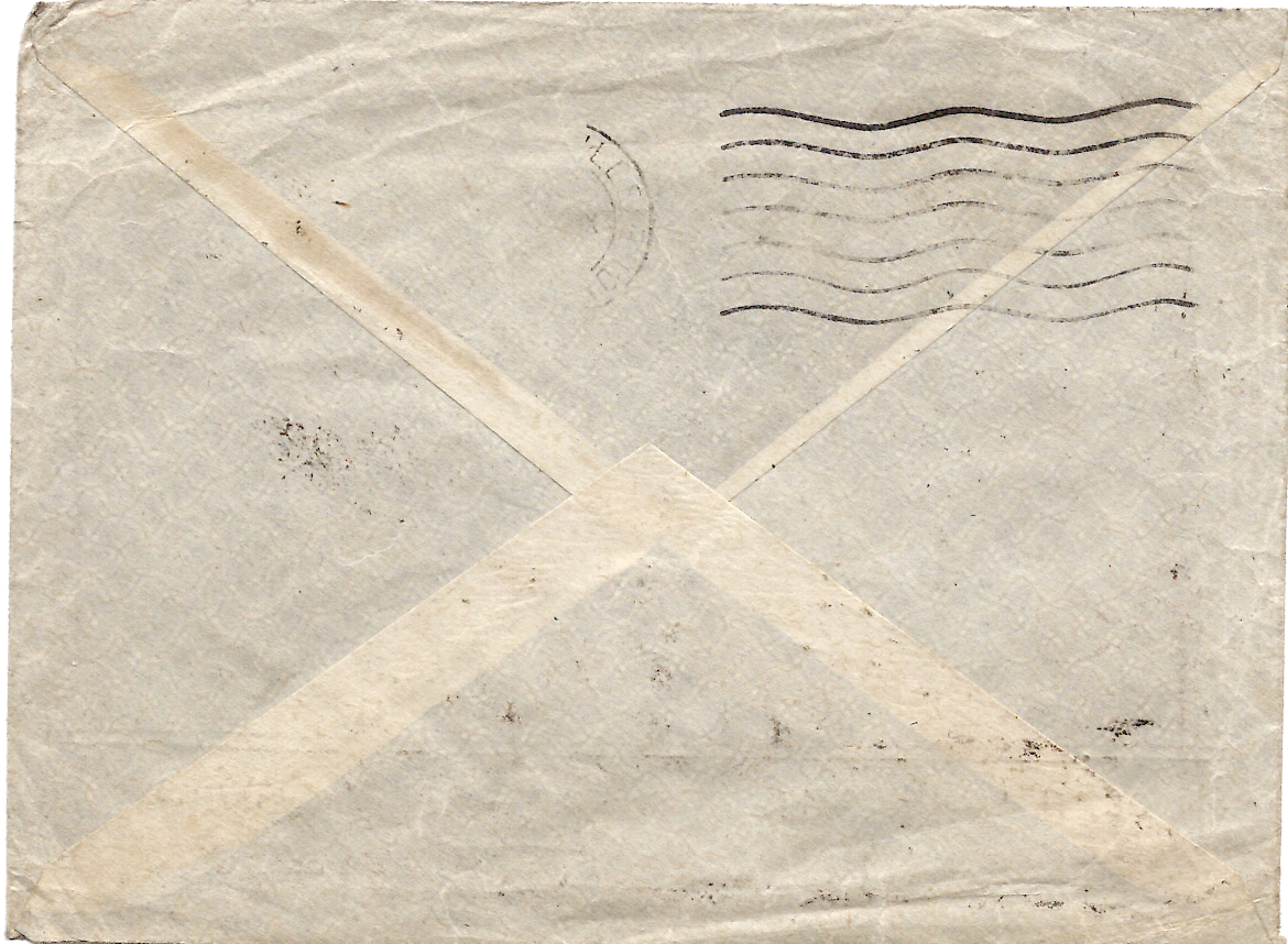 1 MERSON 1FR+25C SEMEUSE LETTRE ARMEES ALLIEES EN ORIENT POSTE AERIENNE + TRESOR POSTES 1919 506