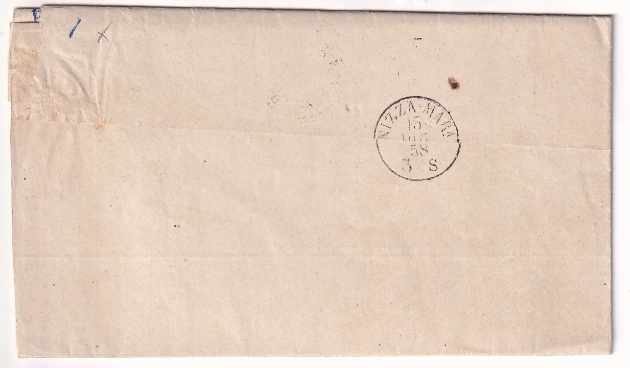 1 CAD SARDE SAN MARTINO DEL VARO + ST STEFANO DEL VARO ETATS SARDES ALPES MARITIMES POUR NICE VAR