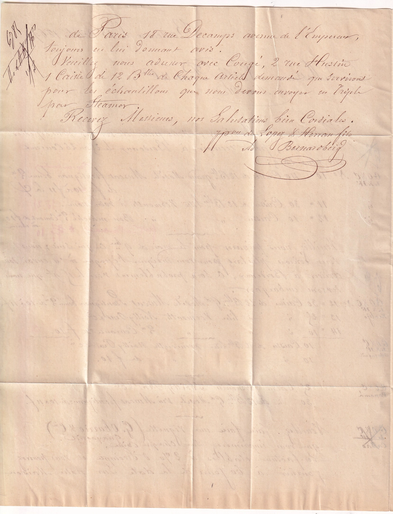 3 N°29B VARIETE AUX ABEILLES TTB SIGNE CALVES GC 532 BORDEAUX GIRONDE POUR MARSEILLE