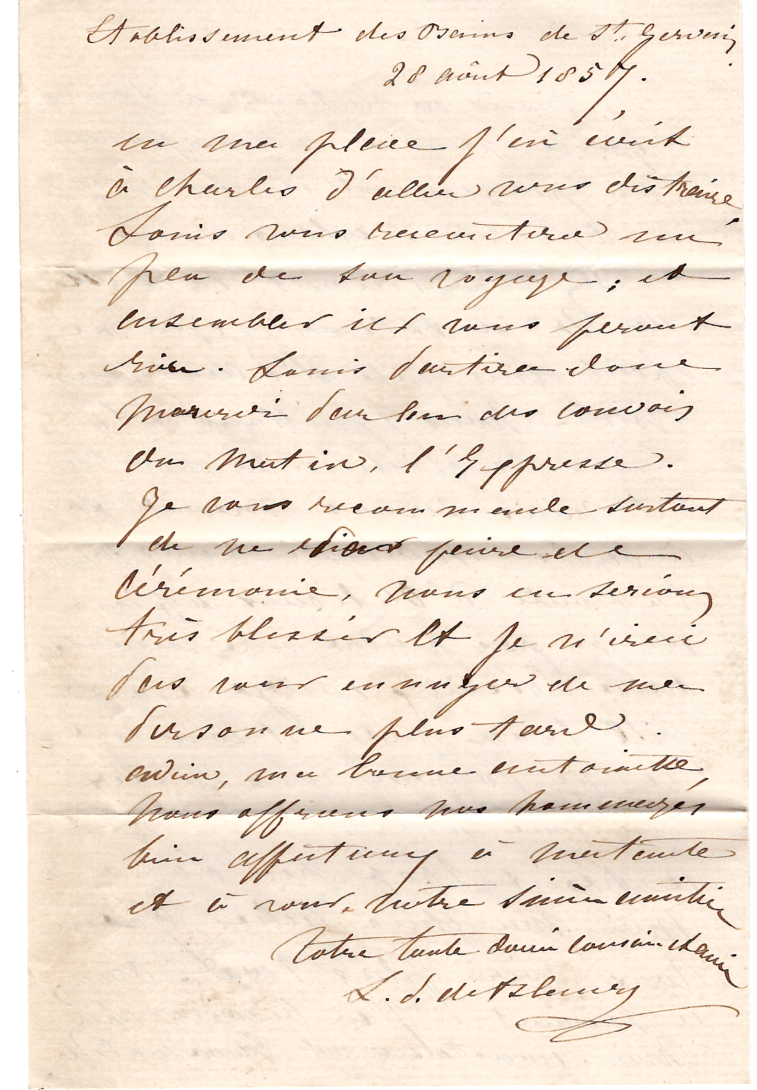 5 SARDE 40C+5C PAIRE LETTRE ST GERVAIS 18 SEPT 1857 LETTRE ECRITE THERMES