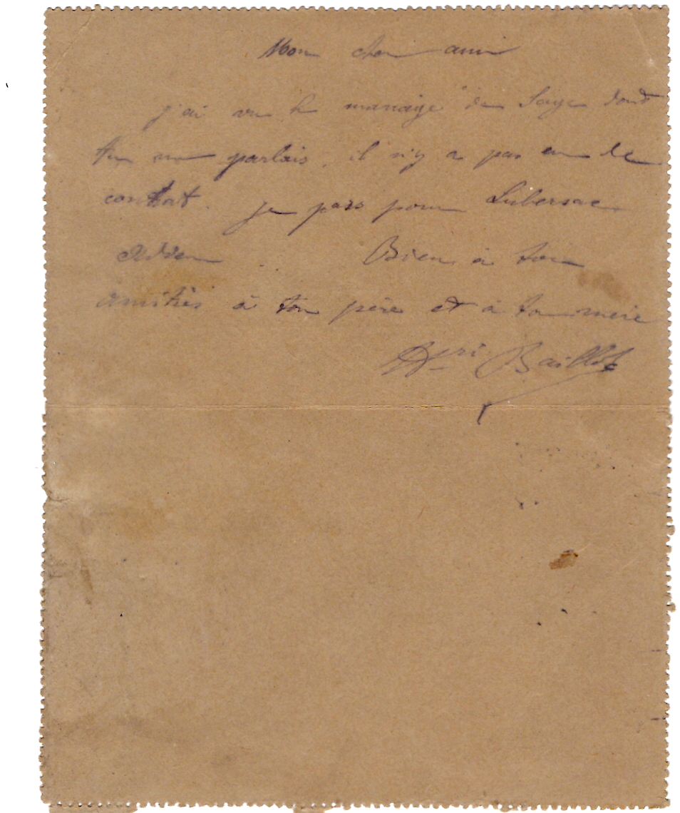 1 ENTIER SAGE 15C CARTE LETTRE TYPE 25 SALON LA TOUR 3 AVRIL 1893 CORREZE