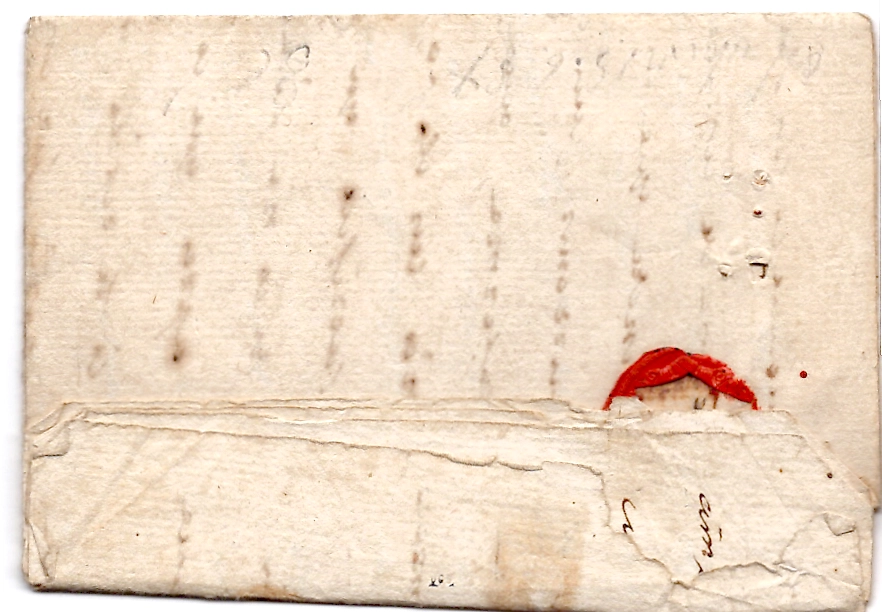 1 PUY DE DOME MARQUE RIOM 1773 LETTRE POUR FEUILLETIN COTE 420€