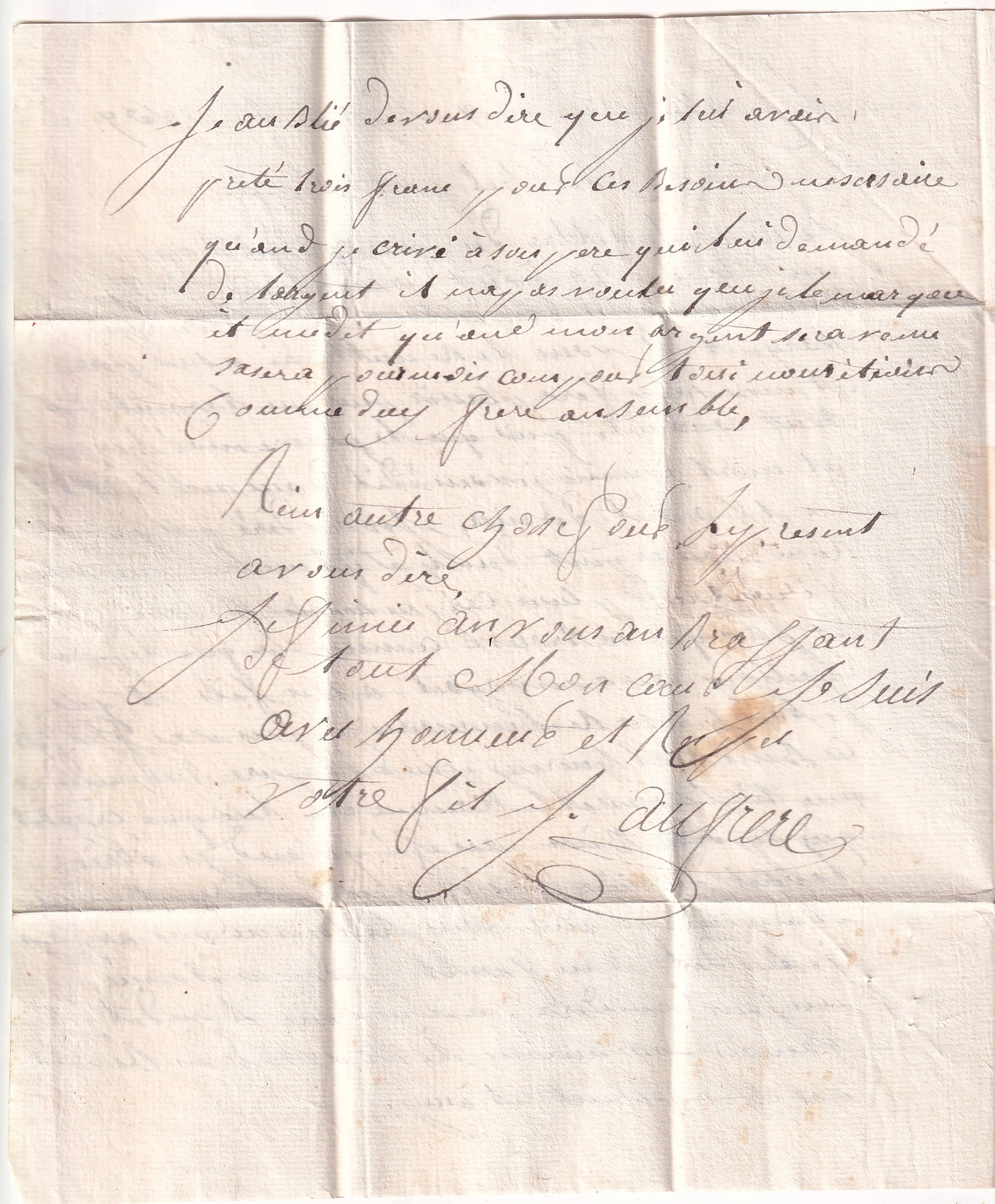 2 MARQUE N°1 PRINCIPAL ARMEE ESPAGNE 1809 TEXTE DE COLETTE LETTE POUR ST LEGER ISERE