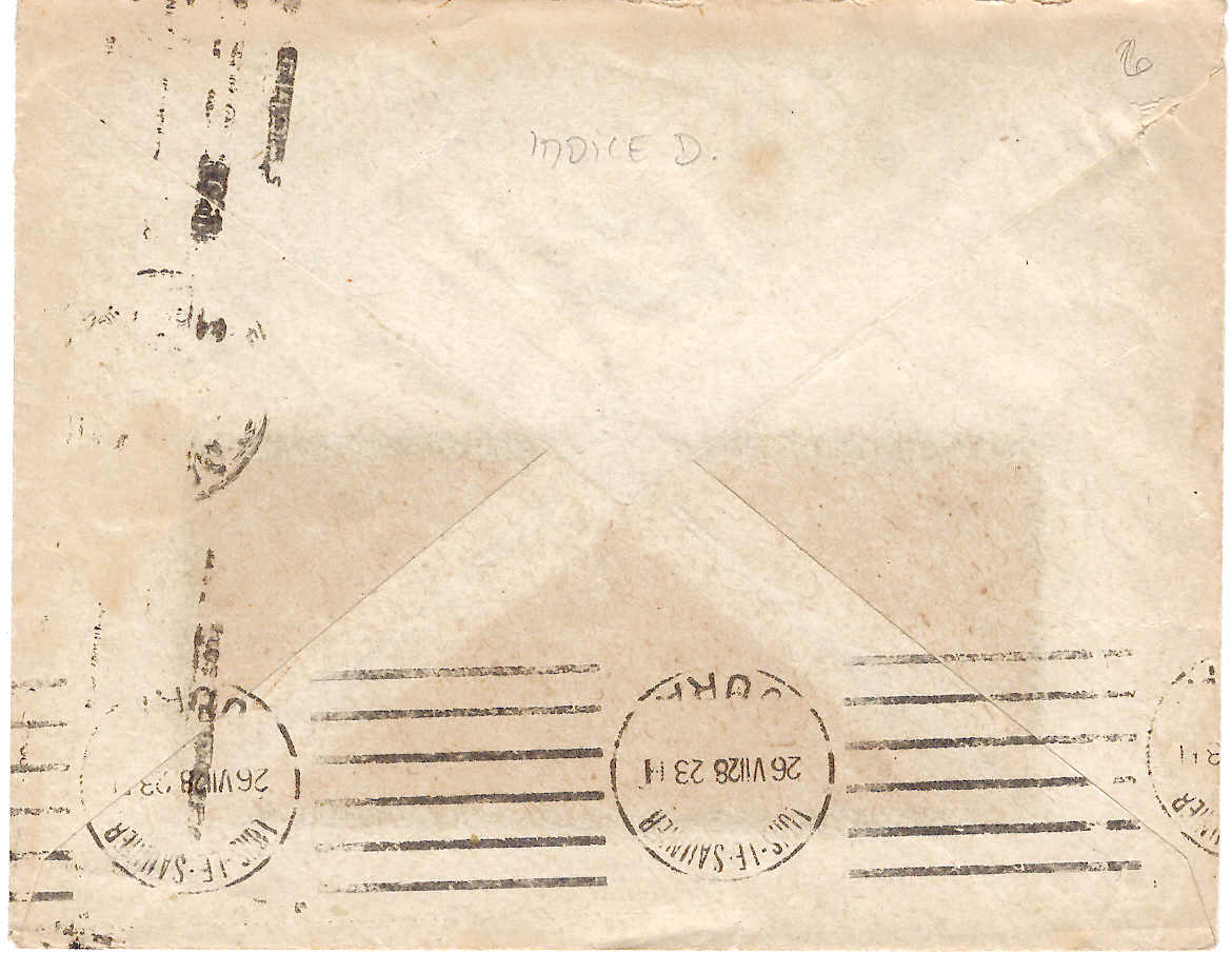 1 N° 199 PERFORE B.P. BELLE ENVELOPPE A FENETRE ENTETE BISCUITS PERNOD DIJON 1929