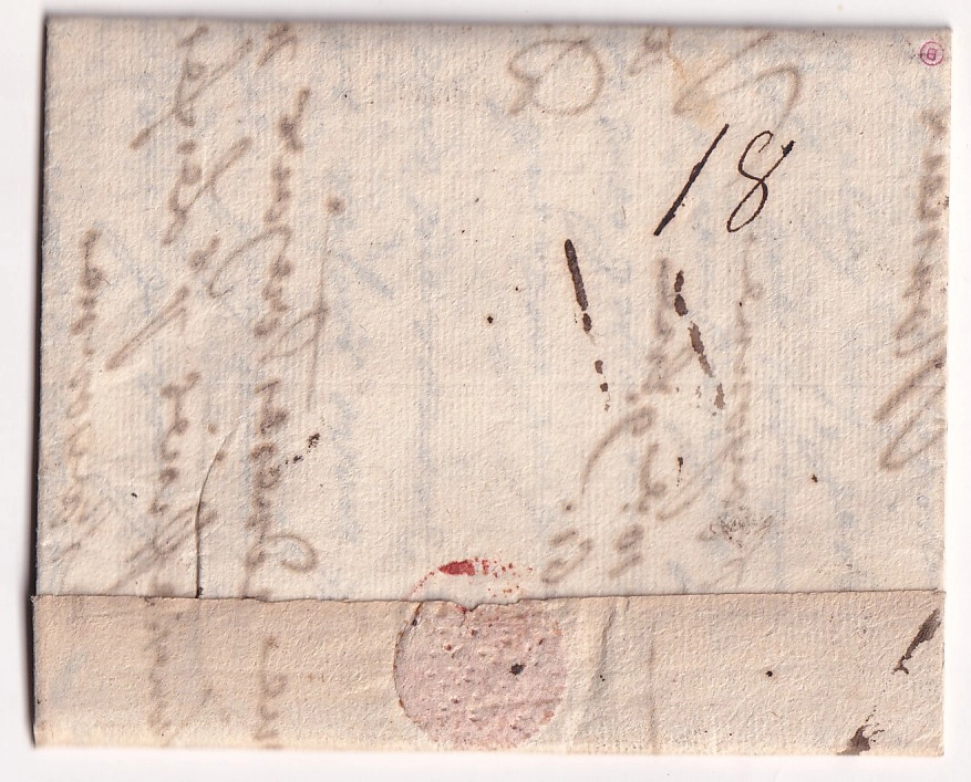 1 MARQUE FRANC PP DE BAYONNE BASSES PYRENEES 1762 LENAIN N°8 INDICE 18 POUR RENNES ILLE ET VILAINE