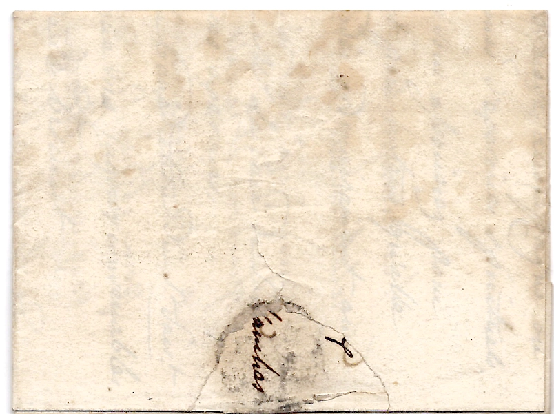 1 MARQUE ANNECY LETTRE HAUTE SAVOIE + FRANCHISE ROUGE R POSTE VESOVO D'ANNECY 1831 POUR MEGEVE
