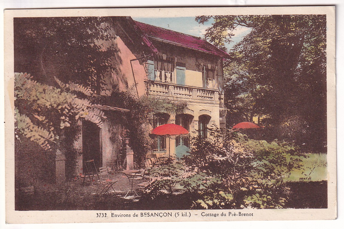 1 N°437 DEBUSSY SEUL SUR CARTE POSTALE AU TARIF RARE BESANCON DOUBS 4.8.1939