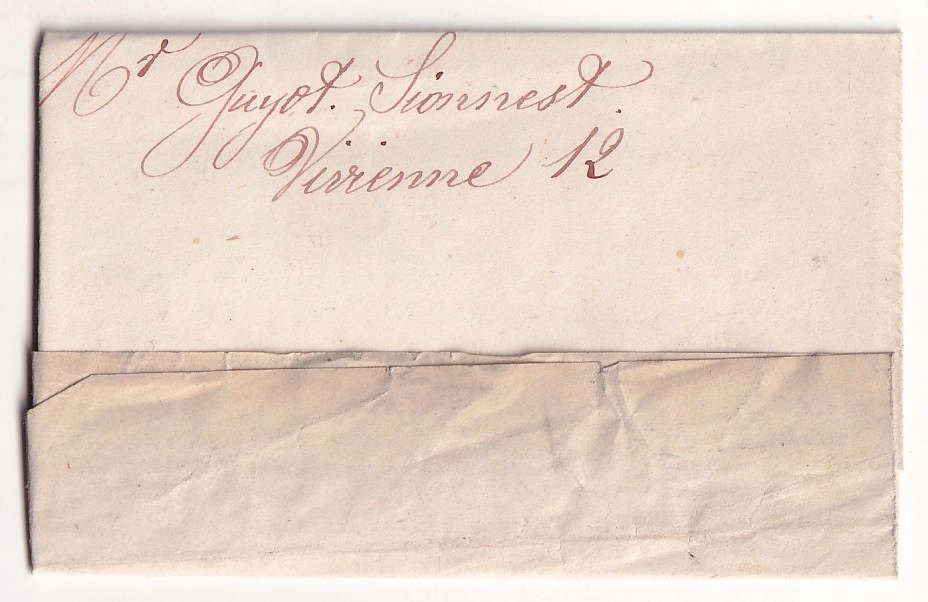1 PARIS CACHET TAXE 25C QUAI DES ORFEVRES 1876 POUR PARIS POTHION 2556
