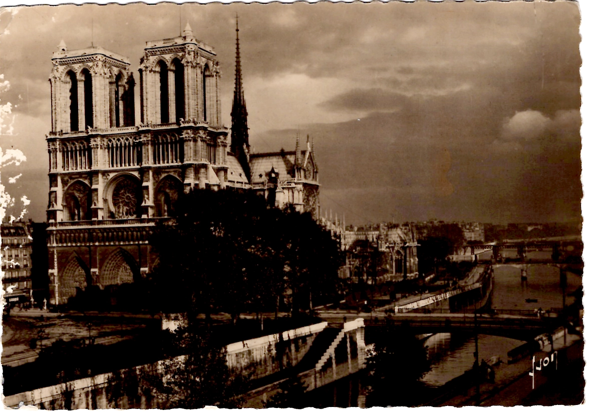 1 UZERCHE 18FR SEUL CARTE PARIS 1956 POUR USA + SURTAXE AERIENNE INSUFFISANTE VOIE ORDINAIRE