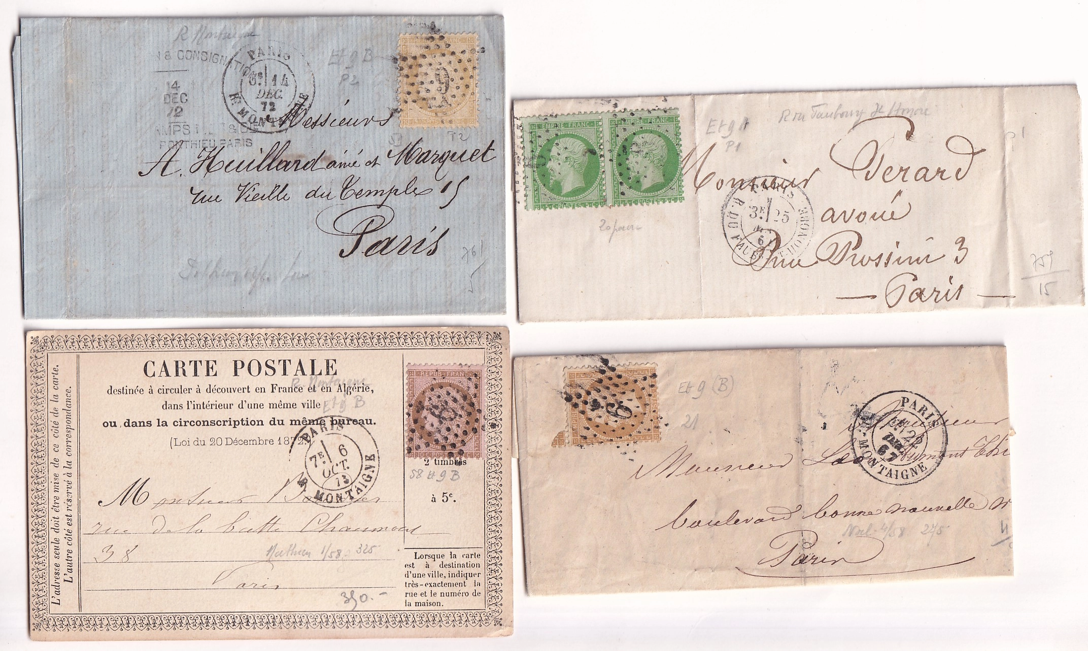 1 LOT ETOILE 9 PARIS DE 8 LETTRES
