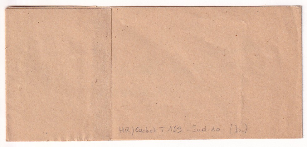 1 ENTIER SAGE 2C CACHET ALLEMAND STRASBOURG BAS RHIN 1919 BANDE DE JOURNAL IMPRIMES ALSACE LORRAINE