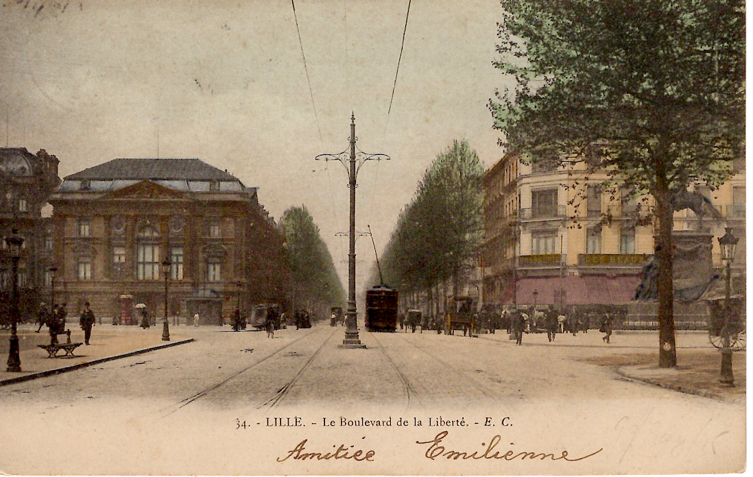 1 ENTIER SAGE 5C VERT JAUNE ENTIER DECOUPE SUR CARTE LILLE Son DE FIVES 1905 POUR BELGIQUE