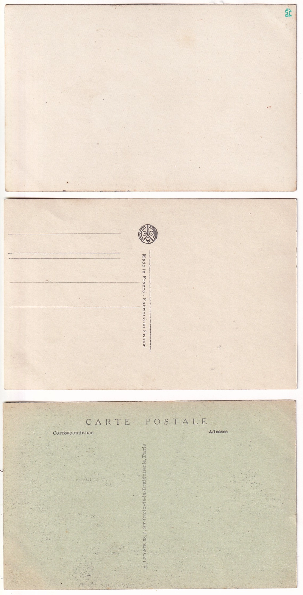 3 LOT DE 9 CARTES POSTALES LE POINT D'INTERROGATION ET DE COSTES ET BELLONTE