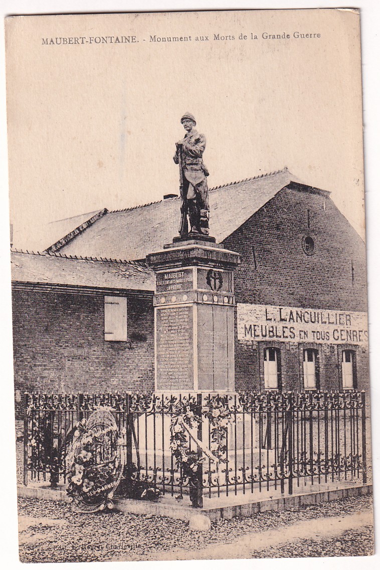 1 N°158 170 185 CONVOYEUR LIGNE HIRSON A CHARLEVILLE 1924 CARTE POSTALE 5 MOTS POUR LA BELGIQUE