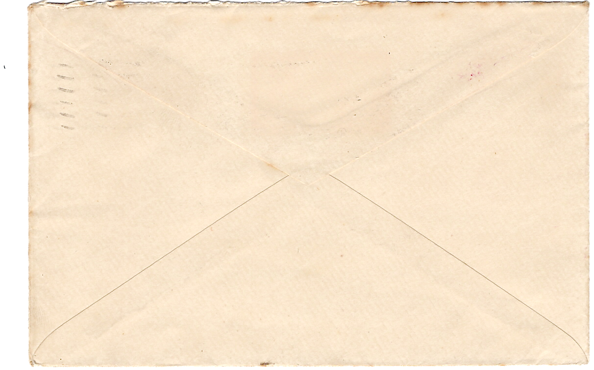 1 ENGLAND LETTRE PORTSMOUTH 1937 POUR LONDRES GRIFFE CROISEUR DUGUAY TROUIN