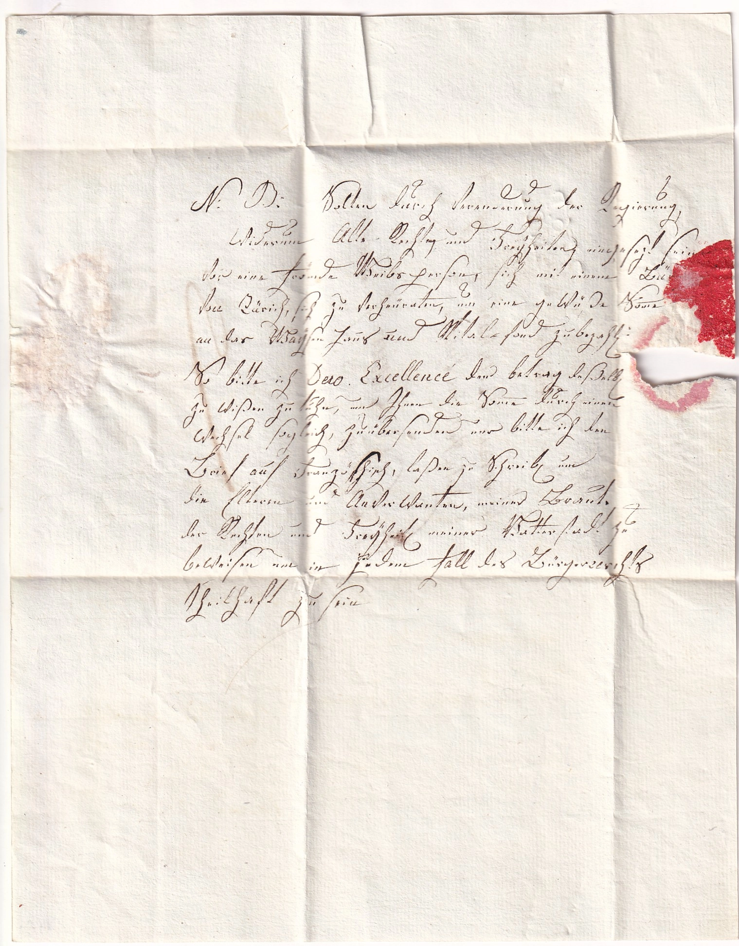 2 MARQUE P46P MENDE LOZERE 1809 POUR ZURICH SUISSE SIGNE BAUDOT